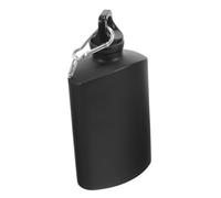 OFFIGAM Botella de Agua Portátil de Aluminio para Camping Botella Pequeña Ligera y Compacta para Senderismo Uso al Aire y Entrenamiento Militar Diseño Clásico sin Correa ni Funda