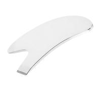 OFFIGAM Cepillo para Permanente de Pestañas en Acero Inoxidable, Peine para Levantamiento de Pestañas Diseño en V, Herramienta de Maquillaje Profesional para Salón y Uso Diario