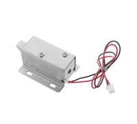 OFFIGAM Cerradura Eléctrica Inteligente para Armario Cuerpo Metálico de Perfil Pestillo Inclinado, Resistencia Robusta y Remota para Automatización Industrial