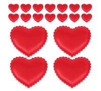 OFFIGAM Confeti Decoración 300 Forma Rojo Piezas de Corazón para en de Romántica y Fácil de Usar y Limpiar de Cumpleaños Aniversarios Adecuado para Mesas Festivas