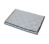 OFFIGAM Cubierta Aislante para Congelador Horizontal de 99x69 Cm en Poliéster Plata, Resistente a Rayaduras Uso en Interiores y Garajes