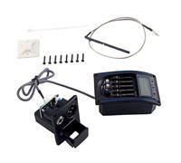 OFFIGAM Ecualizador De Guitarra De Bandas Lc Sistema De Pastilla Piezoeléctrica Preamplificador Manual Para Guitarra Acústica Sin Batería Fácil Instalación y Control De