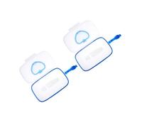 OFFIGAM Estuche Portátil para Pañuelos Húmedos para Ñiño Azul de Pp, Caja Porta Toallitas 2piezas, Conveniente para Llevar y Colgar en Cuna, Adecuado para Salir Ñiño