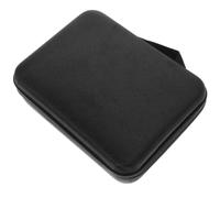 OFFIGAM Estuche Rígido para Cámara Deportiva Mediano Negro, Bolsa de Transporte Portátil Resistente al Desgaste Protección Interna para Deportes al Aire Libre, Accesorio Compacto