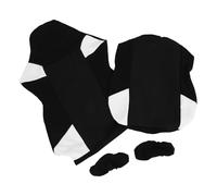 OFFIGAM Funda de Asiento para Silla de en Tejido Transpirable, Ajustable para reposabrazos y Respaldo, fácil de Limpiar y Desmontar, 1 Set para Uso en Oficina y Dormitorio