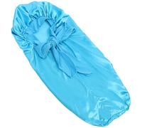 OFFIGAM Gorro de Dormir de Satén para Mujer, Ligero y Cómodo, Diseño Largo Que No Se Cae Fácilmente, Adecuado para Proteger el Cabello Rizado Durante la Noche
