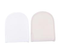 OFFIGAM Guantes Exfoliantes De Lufa Para Baño 2 Piezas Guante De Esponja Vegetal Ducha Masajeador Confortable Para Cuerpo Limpieza Profunda Adecuado Para