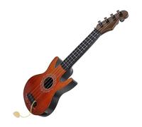 OFFIGAM Guitarra de Juguete para Diseño Realista Guitarra para Iniciación Musical de Cumpleaños y Juguete Portátil para Pequeños Músicos