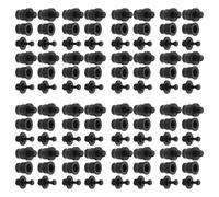 OFFIGAM Hebillas para Rejilla de Altavoz 40 Piezas Clips de Plástico para Fijación de Cubierta Antipolvo, Cierre a Presión Resistente y Ligero para Proyectos DIY de Audio y Subwoofer