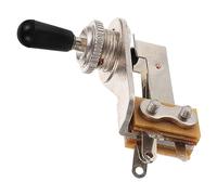 OFFIGAM Interruptor de Palanca de Guitarra Eléctrica de Vías Accesorio de Reemplazo Resistente para Eléctricas para Músicos y Profesionales Compatible con Modelos y