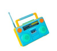 OFFIGAM Juguete De Radio Falso para Niños Pequeños Tamaño Mini Material Abs Color Mixto Interactivo Educativo para Desarrollo Sensorial y Aprendizaje