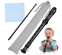 OFFIGAM Kit De Flauta Dulce Soprano De Incluye Flauta Limpiador De Varilla Paño y Bolsa De Franela Para Adolescentes