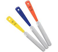OFFIGAM Limas para Cejuelas Eléctrico 3 Piezas, Herramientas para Ranurar Tuercas, Archivo de Traste, Accesorios de Reparación para Guitarra, Uso Profesional para Luthiers