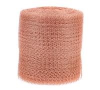 OFFIGAM Malla de Alambre de Cobre Duradera 10 Cm X 10 M para Jardín, Protección de Plantas contra Caracoles y Babosas, Malla Metálica Práctica y Cortable para Control de Plagas