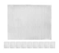 OFFIGAM Malla de Reparación de Parachoques de Acero Inoxidable 10 Piezas Rejilla de Soldadura para Reparación de Plástico Automotriz Refuerzo Resistente para Daños y Agujeros Uso en