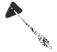 OFFIGAM Martillo Neurológico Triangular Multifuncional Negro para Pruebas Médicas, Equipo de Diagnóstico Hospitalario y Clínica, Herramienta de Percusión para Reflejos y Evaluación