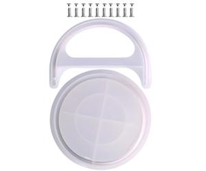 OFFIGAM Molde de Silicona para Cubitera DIY Asa, Fácil de Desmoldar y Lavar, Material Flexible y Cómodo para Manualidades Creativas