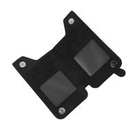 OFFIGAM Monedero para Teléfono Adhesivo Negro Tarjetero, Bolsito Trasero Delgado para Móvil, Tarjetero Múltiple Tapa Izquierda y Derecha, Bolsa para Guardar Tarjetas y Dinero Portátil