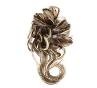 OFFIGAM Moño Postizo Desordenado Sintético Natural Para Mujeres Accesorio Capilar Curly Hair Buns Banda Elástica Para Coletas y Updos