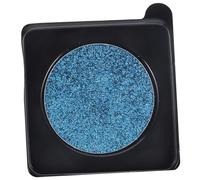 OFFIGAM Paleta de Sombras de Ojos Brillo Azul 1pieza Sombra de Ojos Individual de Llevar Maquillaje para Mujeres para Fiestas Duradero