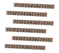OFFIGAM Pegatinas de Escala Musical para Tambores de Lengua, 6 Piezas Adhesivas Reutilizables, Calcomanías Etéreas para Principiantes, Herramienta Práctica para Aprender y Mejorar