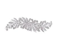 OFFIGAM Peina de Novia con Brillantes de Rhinestone Accesorio Elegante para Bodas y Fiestas para Decorar Peinados Especiales