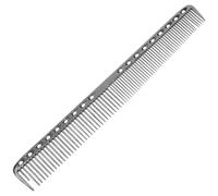 OFFIGAM Peine de Acero Inoxidable Profesional Talla L Dientes Finos y Anchos, Resistente al Calor y Rápido Secado para Corte y Teñido de Cabello en Salón