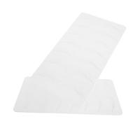 OFFIGAM Piel Sintética para Práctica de Maquillaje Facial 2 Piezas Tamaño Doble Cara para Cejas Femenina y Masculina Cepillado Kit para Experiencia en Salón de Belleza