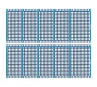 OFFIGAM Placa de Circuito Impreso Azul de Doble Cara para Proyectos Electrónicos Gran Capacidad y Fácil de Soldar, Adecuado para Experimentos Eléctricos Ingeniería