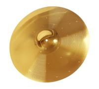 OFFIGAM Platillo Crash de Batería de Jazz de 14 Pulgadas, de Aleación Metálica Resistente, Ligera y Portátil, para Práctica y Uso en Batería y Percusión Musical