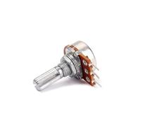 OFFIGAM Potenciómetro Bk Mini De Control De Volumen y Tono Para Guitarras Eléctricas Eje Dividido Fácil Instalación y Uso Accesorio Para Reemplazo y Mejora De Sonido