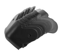 OFFIGAM Protector de Esquinas de Hierro para Cajas y Chasis Negro, 16 Piezas Fáciles de Instalar, Diseño Vintage y Decorativo para Muebles y Altavoces
