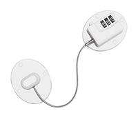 OFFIGAM Restrictor de Ventana para Seguridad Infantil en Hogar, Cerradura para Frigorífico Fácil de Instalar y Abrir, Material Abs Blanco Resistente para Congelador