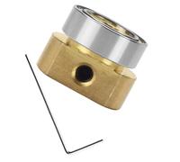 OFFIGAM Rueda Excéntrica Para Máquina De Tatuajes Profesional 1,8 Mm De Diámetro Bronce Dorado Accesorio De Repuesto Compatible Motor Rotatorio Tienda De Tatuajes