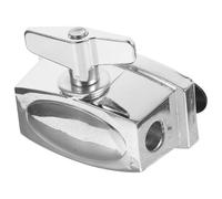 OFFIGAM Soporte para Pata de Batería Acústica Tom Piso Ajustable 52 Mm Base de Hierro Chapado Accesorios de Herrajes para Batería y Percusión