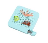 OFFIGAM Tablero de Cuadrado para Manualidades Herramienta Duradera de Bricolaje con Cajón de Almacenamiento Guía de Cuadrícula para Tarjetas y Decoración