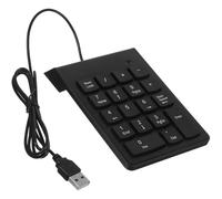 OFFIGAM Teclado Numérico USB de 19 Teclas Cable, Compacto para Portátil, Compatible Sistemas, Adecuado para Finanzas y Banca, Accesorio Práctico para Oficina y Contabilidad