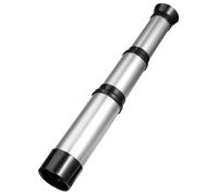 OFFIGAM Telescopio Retráctil de Juguete Monocular para Niños, Tamaño Mini, Plástico Abs Resistente, Color Plateado, Educativo y Divertido para Experimentos Científicos al Aire Libre