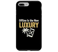 Offline es la Nueva Ropa de Vacaciones Minimalista de desintoxicación Digital de Lujo Carcasa para iPhone 7 Plus/8 Plus