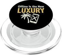 Offline es la Nueva Ropa de Vacaciones Minimalista de desintoxicación Digital de Lujo PopSockets PopGrip para MagSafe