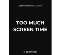 OFFLINE Lined Notebook (Offline Mind Collection): 8.5 x 11 Minimal Journal to Stop the Noise and Write Offline