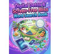 Offline & Unplugged: 50 Large Print Word Search Puzzles for a Digital Detox: Find Your Focus and Fade the Blue Light