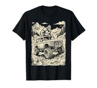 Offroad Racing 4X4 Off-Roading SUV UTV Car Lovers Sasquatch Camiseta