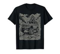 Offroad Racing 4X4 Off-Roading SUV UTV Car Lovers Sasquatch Camiseta