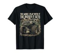 Offroad Racing Dad SxS 4X4 Off-Roading SUV UTV Car Lovers Camiseta
