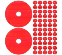 OFFSCH 100 fichas de Bingo de plástico con Monedas de recompensa: pequeñas fichas de conteo didáctico para Actividades educativas de Aprendizaje docente, contadores matemáticos e incentivos de