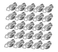 OFFSCH 100 Piezas Unidades Clips para Pendientes sin Perforar Bases Redondas para Joyería DIY Accesorios para Creación de Pendientes Oreja sin Diseño Versátil para Mujer