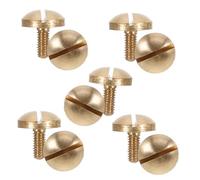 OFFSCH 10piezas Tornillos Metalicos Para Instrumentos Musicales Accesorios Mini Tornillos Compatible Con Mecanismos De Tres y Cuatro Teclas