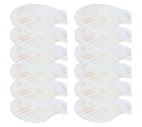 OFFSCH 12 Piezas Conchas de Vieira Decorativas Conchas de Color Claro para Manualidades DIY y Decoración de Jardines