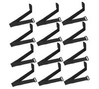 OFFSCH 12 Piezas Correa Ajustable para Esterilla de Yoga Nylon Resistente de Banda para Transportar y Mantener Esterilla Enrollada Soporte Práctico y Duradero para Yoga